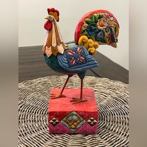 Jim Shore Heartwood Creek Roster - 7 inches tall